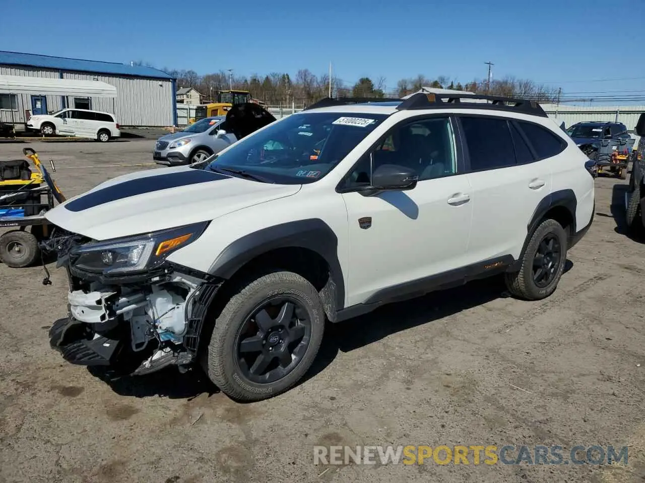 1 Photograph of a damaged car 4S4BTGUD1P3182186 SUBARU OUTBACK WI 2023