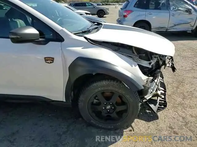 10 Photograph of a damaged car 4S4BTGUD1P3182186 SUBARU OUTBACK WI 2023