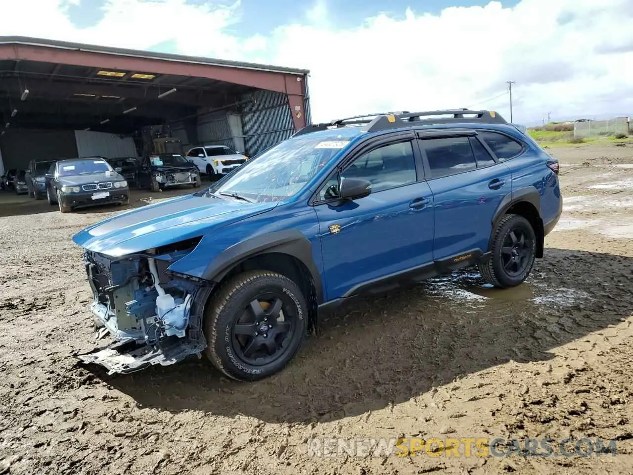 1 Photograph of a damaged car 4S4BTGUD2P3122739 SUBARU OUTBACK WI 2023