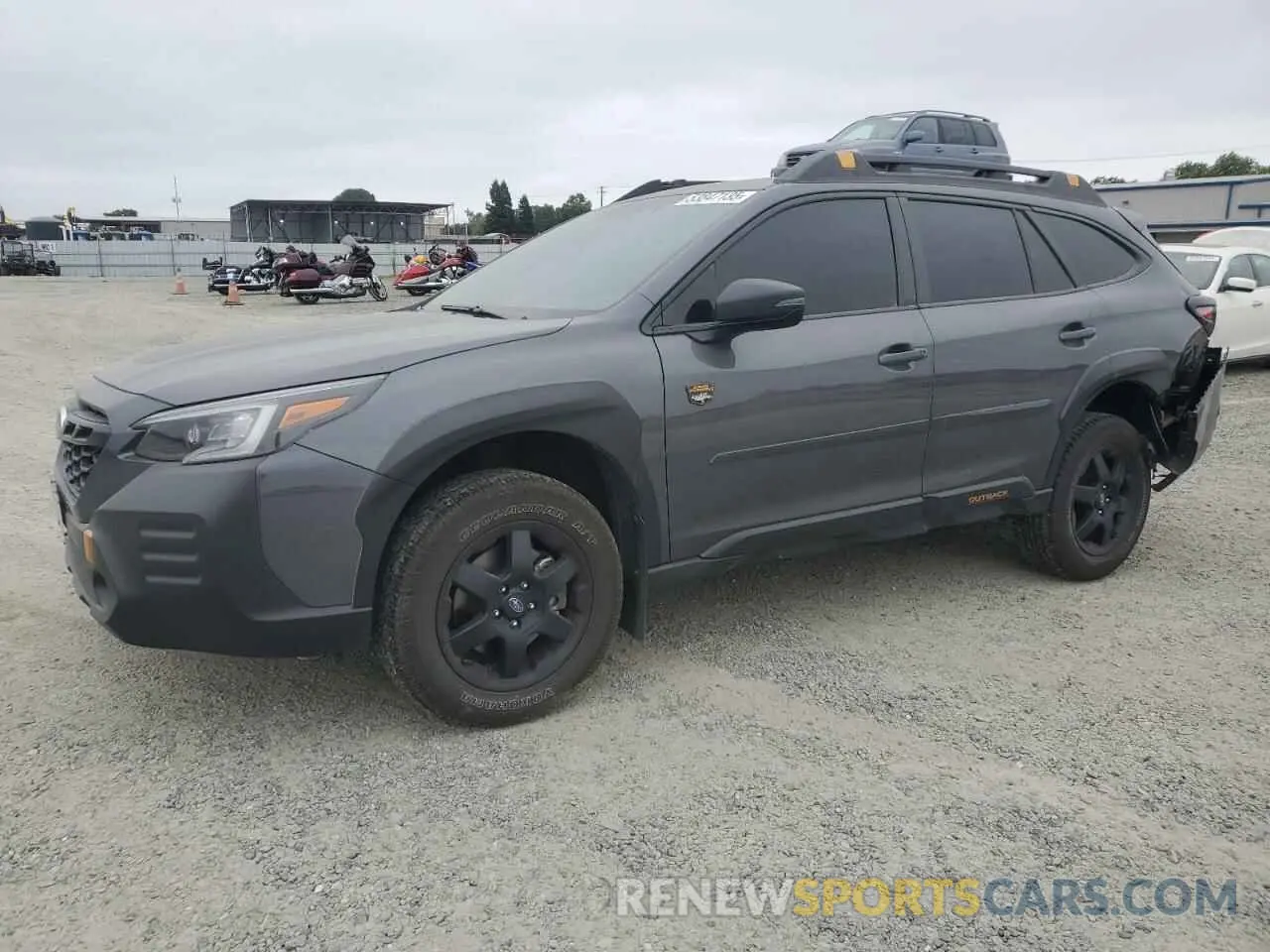 1 Photograph of a damaged car 4S4BTGUD3P3120238 SUBARU OUTBACK WI 2023
