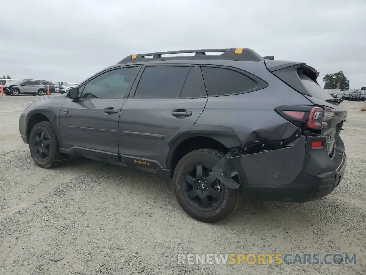 2 Photograph of a damaged car 4S4BTGUD3P3120238 SUBARU OUTBACK WI 2023