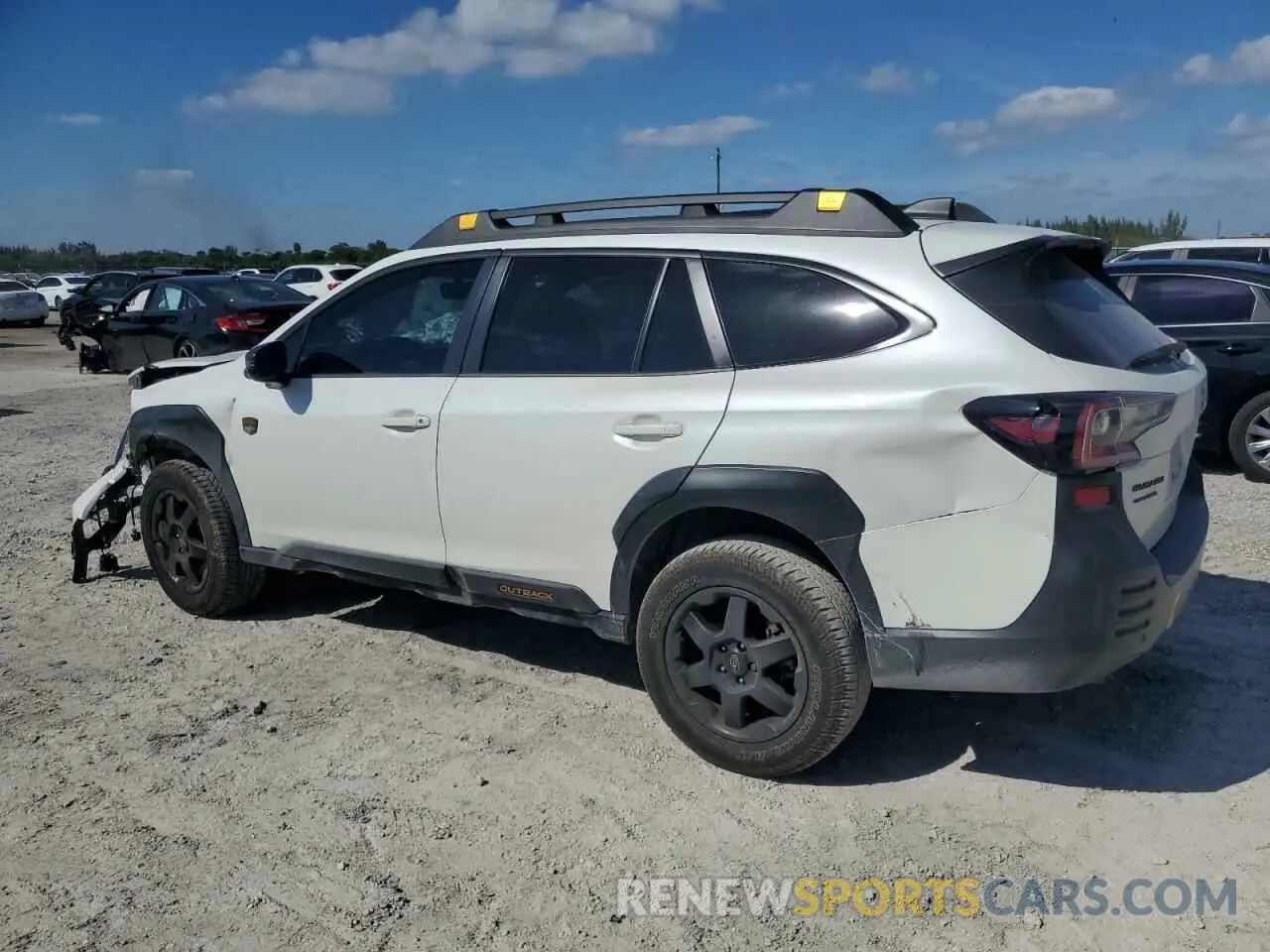 2 Photograph of a damaged car 4S4BTGUD5P3206537 SUBARU OUTBACK WI 2023