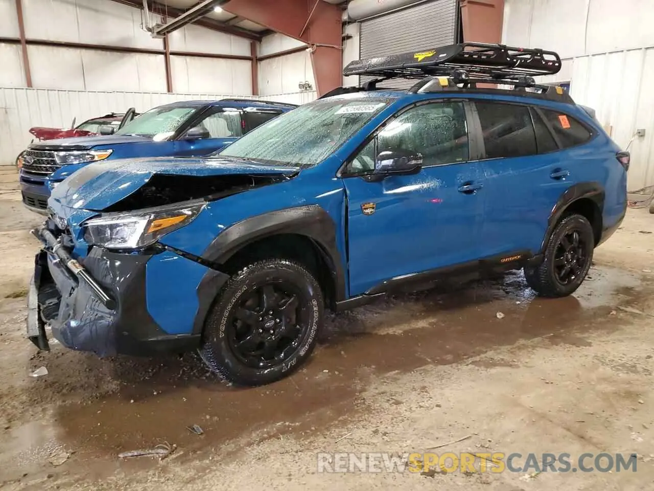 1 Photograph of a damaged car 4S4BTGUD5P3222477 SUBARU OUTBACK WI 2023