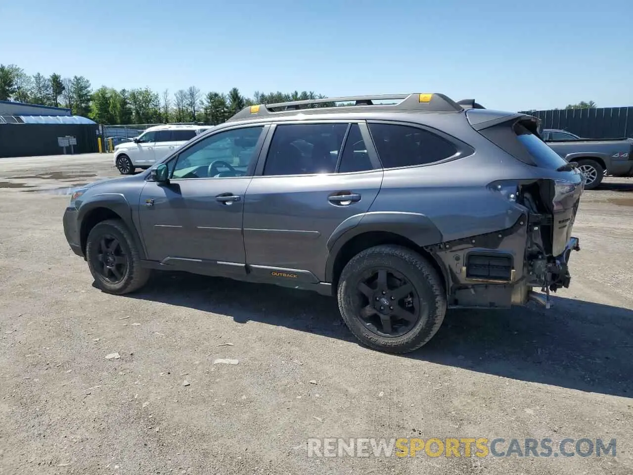 2 Photograph of a damaged car 4S4BTGUD7P3118959 SUBARU OUTBACK WI 2023