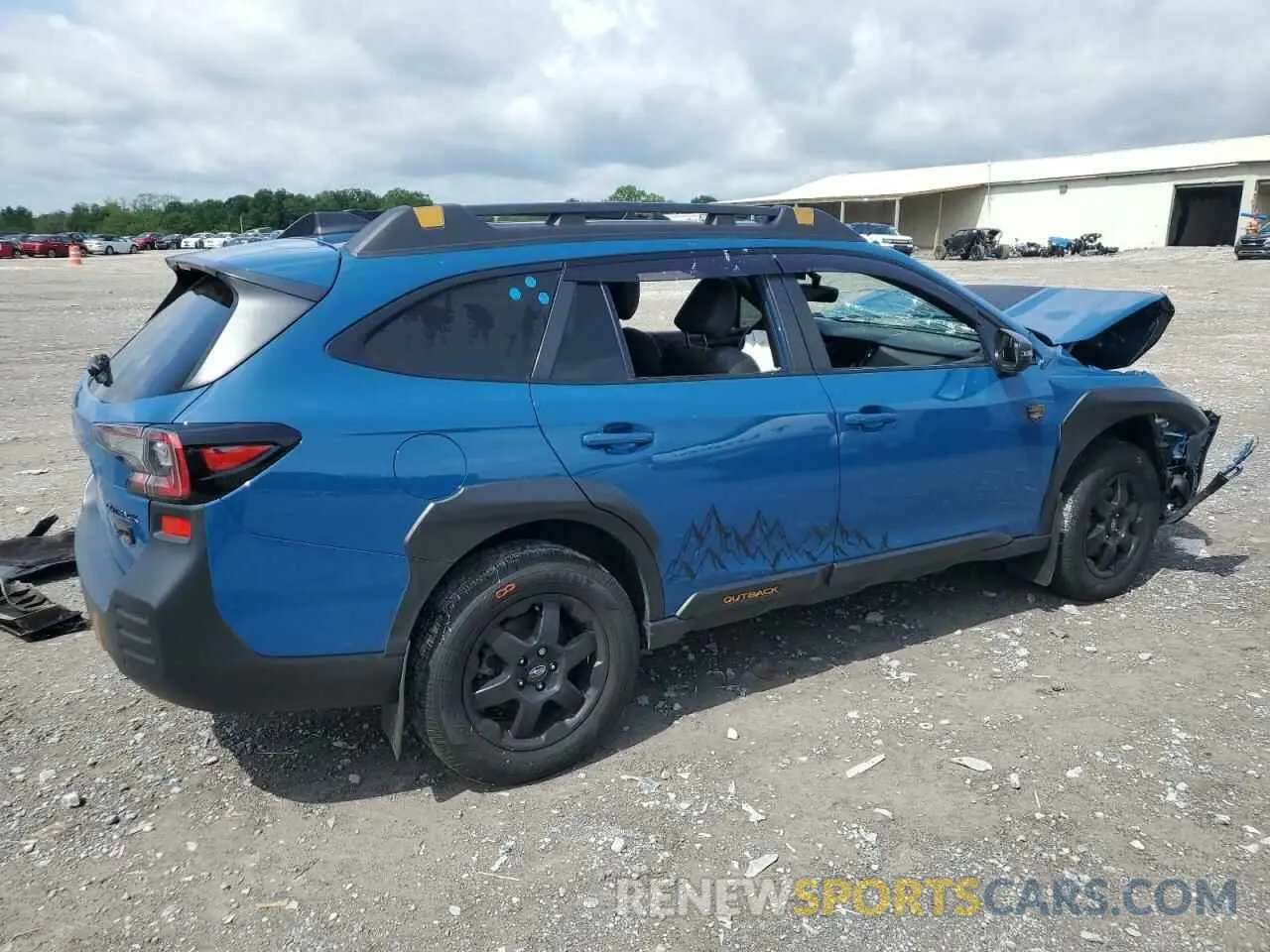 3 Photograph of a damaged car 4S4BTGUD9P3201535 SUBARU OUTBACK WI 2023