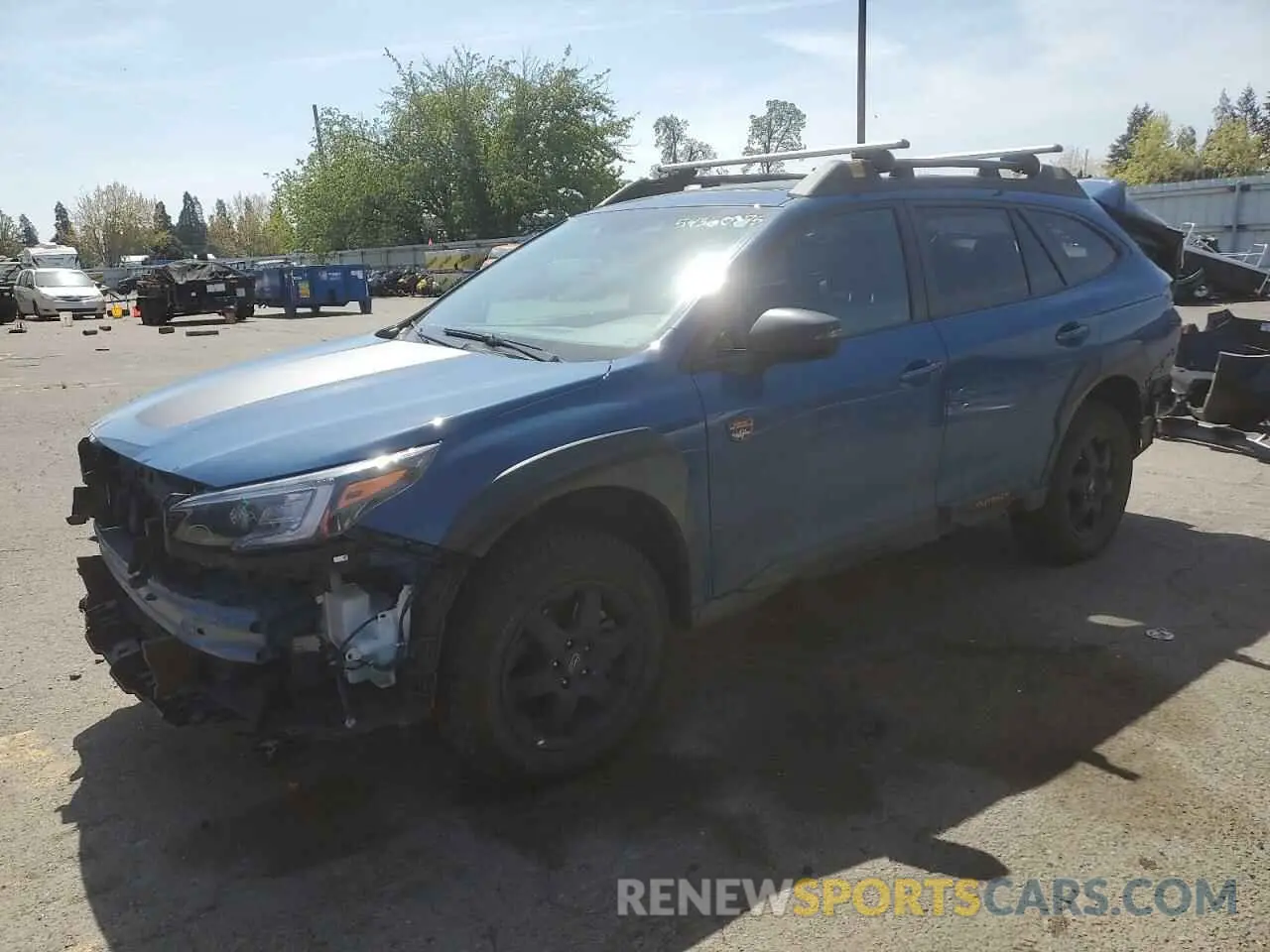 1 Photograph of a damaged car 4S4BTGUD9P3202247 SUBARU OUTBACK WI 2023