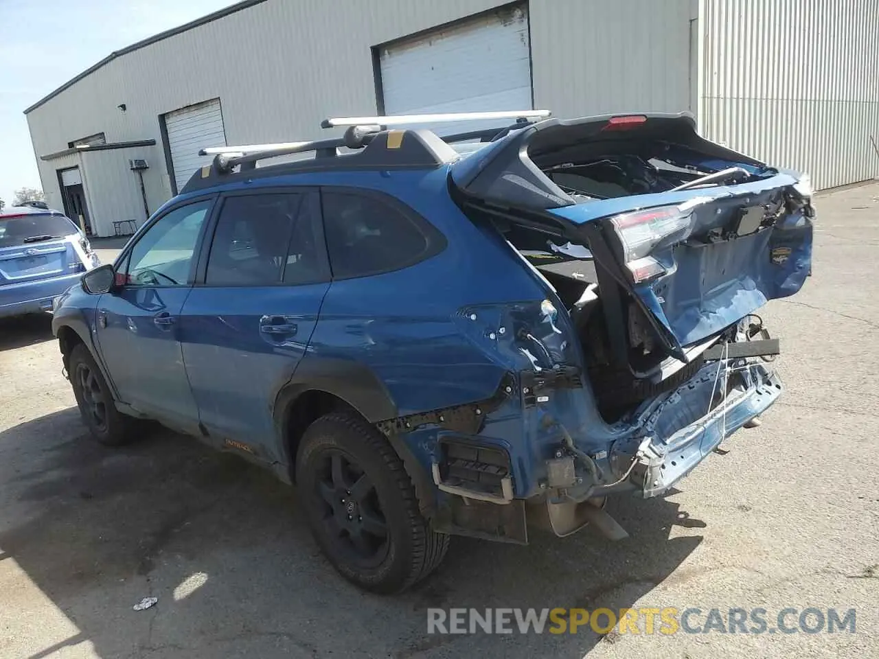 2 Photograph of a damaged car 4S4BTGUD9P3202247 SUBARU OUTBACK WI 2023