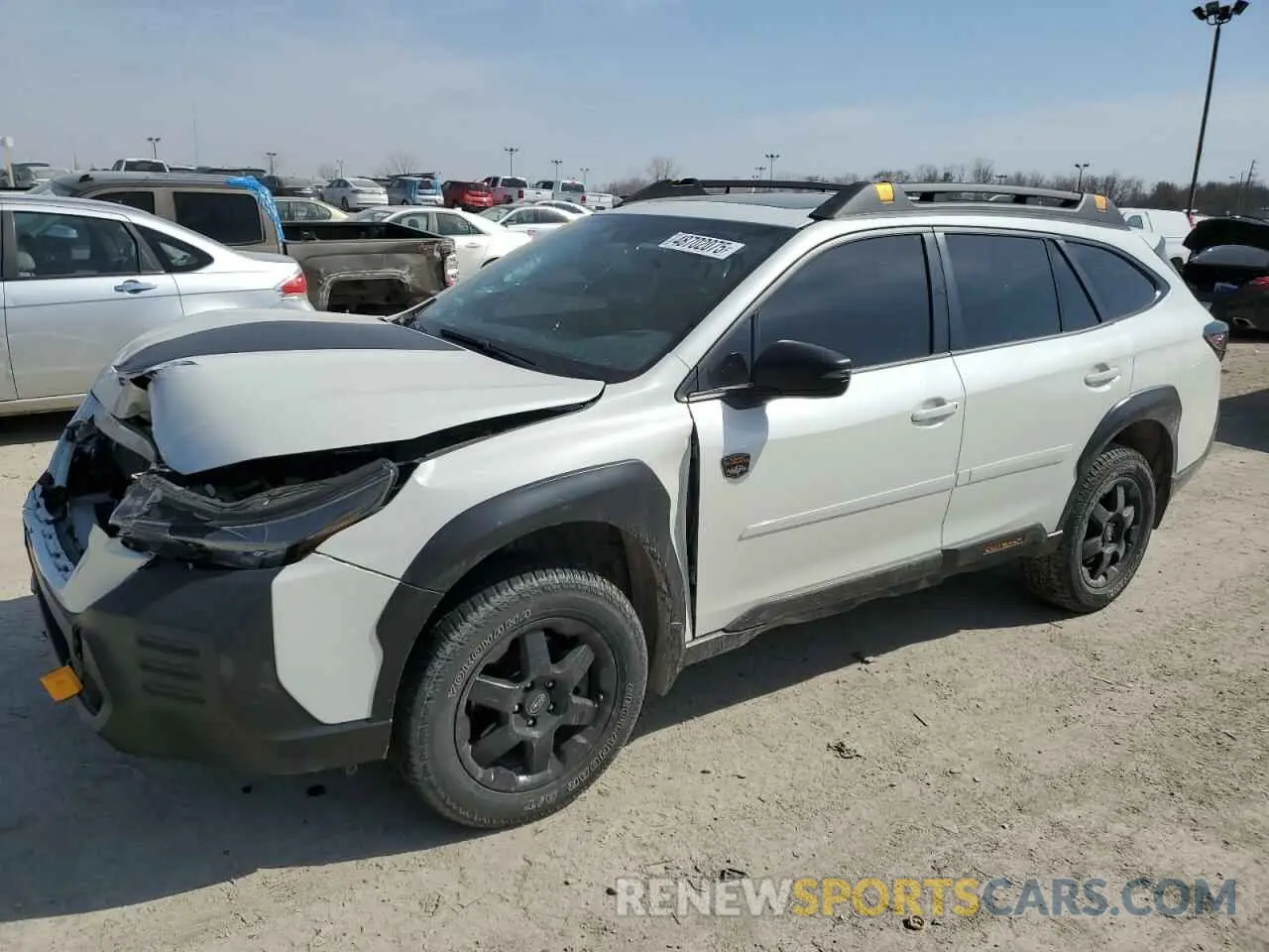 1 Photograph of a damaged car 4S4BTGUDXP3111827 SUBARU OUTBACK WI 2023