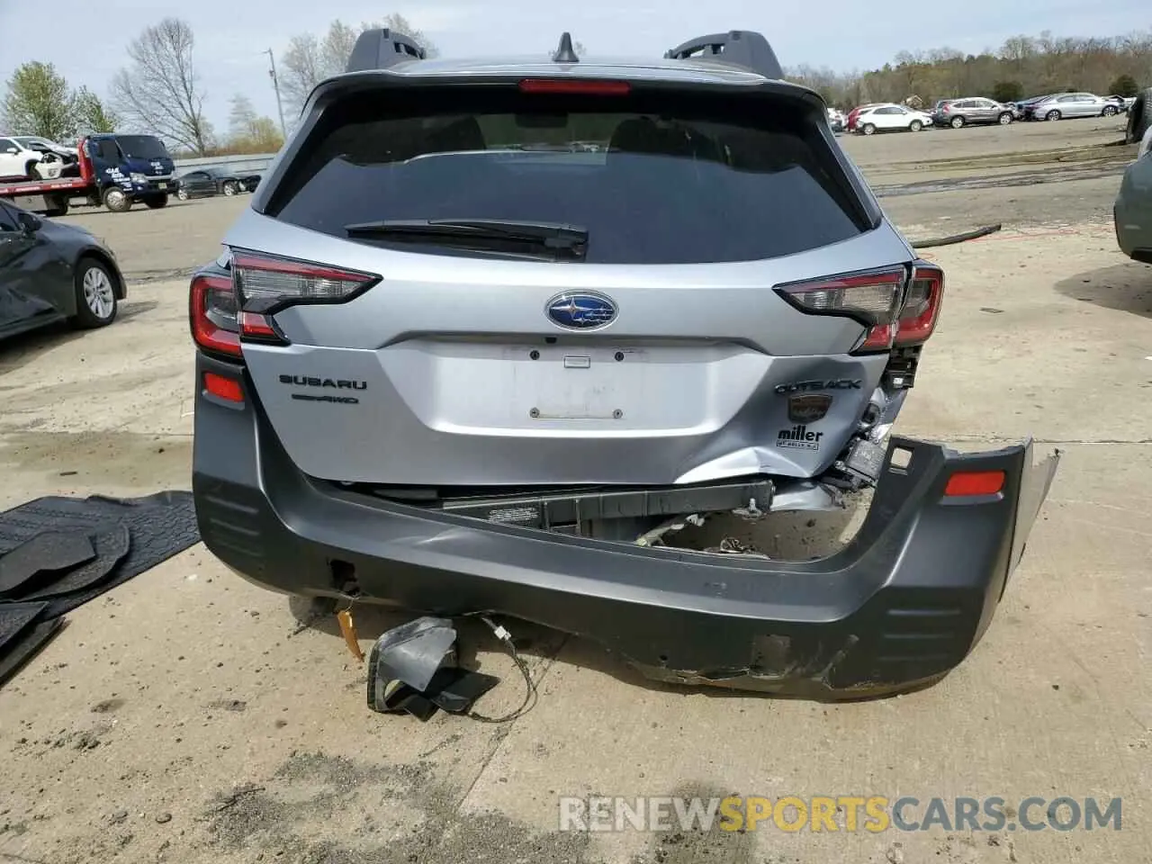 6 Photograph of a damaged car 4S4BTGUD0R3176043 SUBARU OUTBACK WI 2024