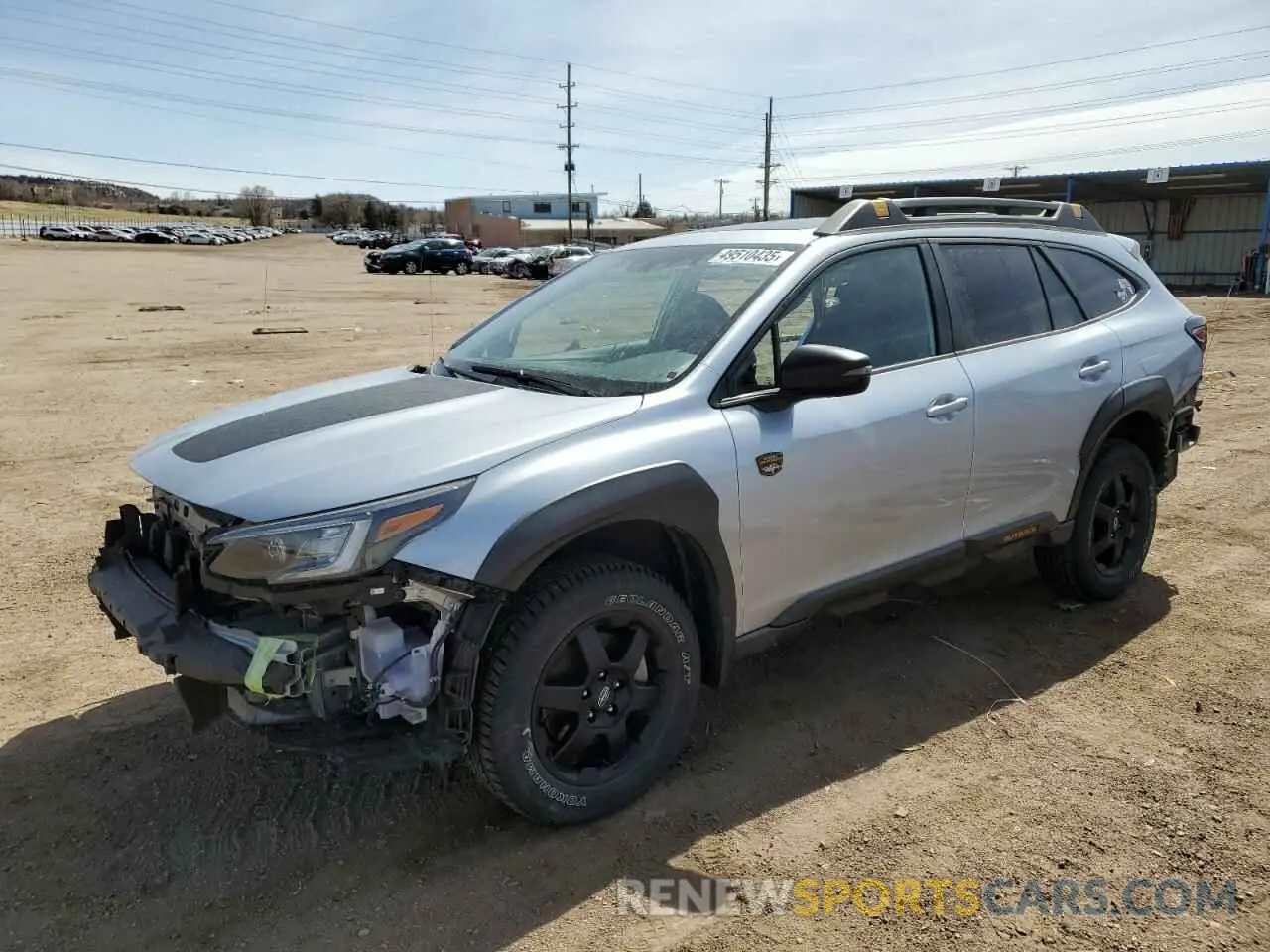 1 Photograph of a damaged car 4S4BTGUD1R3110276 SUBARU OUTBACK WI 2024