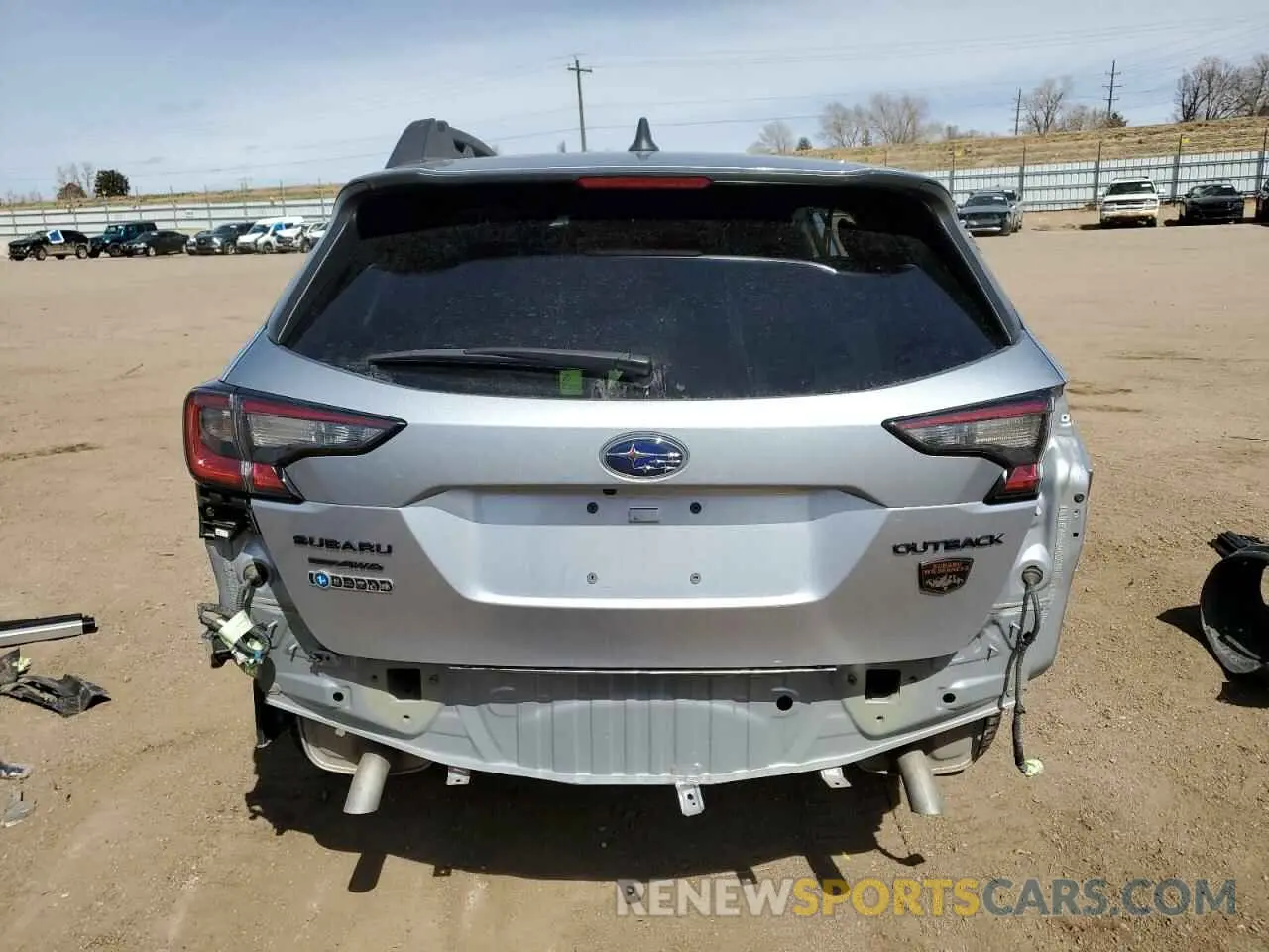 6 Photograph of a damaged car 4S4BTGUD1R3110276 SUBARU OUTBACK WI 2024