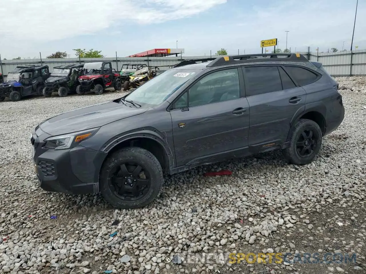 1 Photograph of a damaged car 4S4BTGUD2R3188906 SUBARU OUTBACK WI 2024