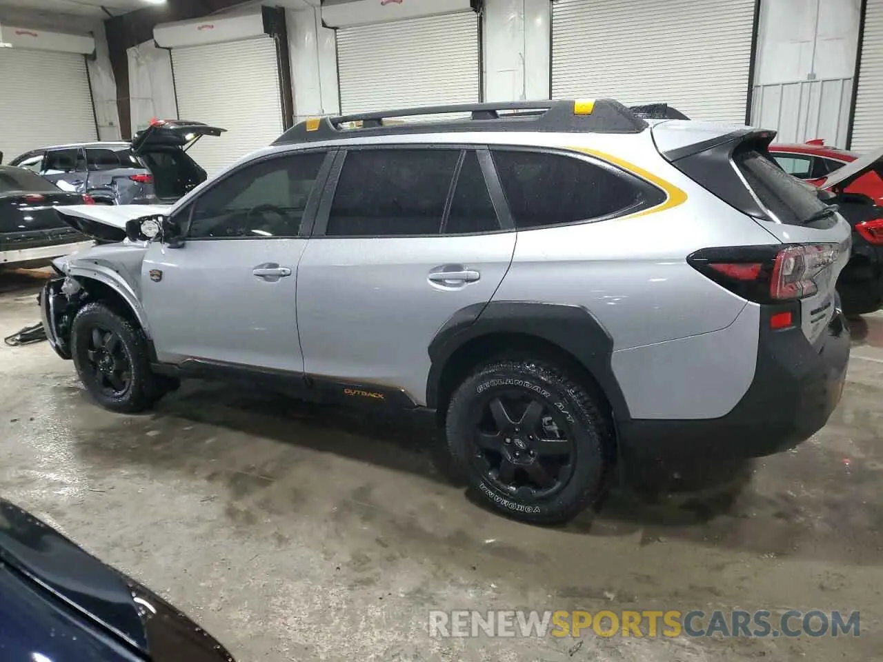 2 Photograph of a damaged car 4S4BTGUD3R3284933 SUBARU OUTBACK WI 2024