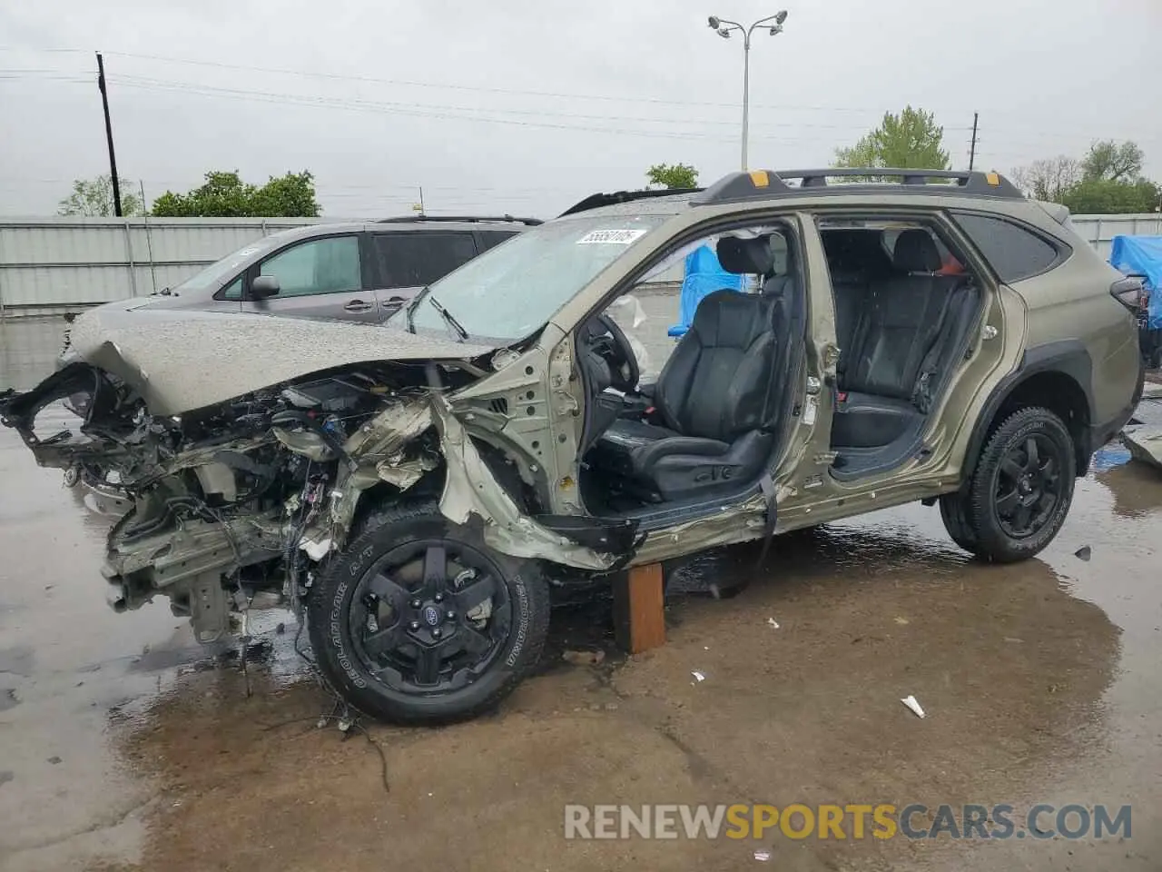1 Photograph of a damaged car 4S4BTGUD4R3127590 SUBARU OUTBACK WI 2024