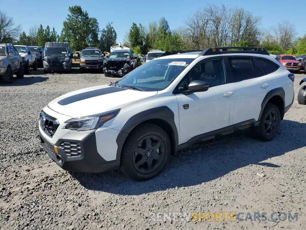 1 Photograph of a damaged car 4S4BTGUD6R3255992 SUBARU OUTBACK WI 2024