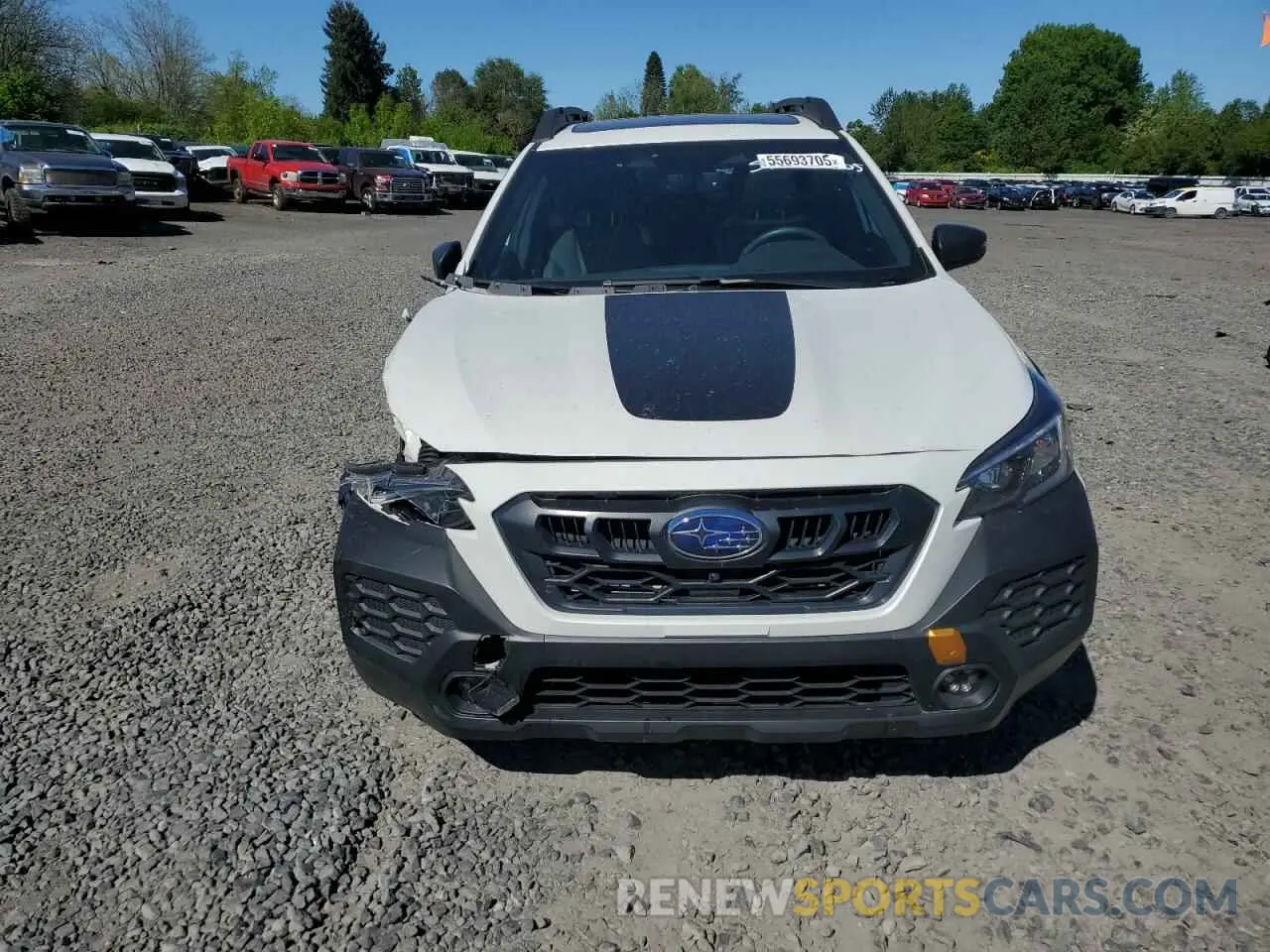 5 Photograph of a damaged car 4S4BTGUD6R3255992 SUBARU OUTBACK WI 2024