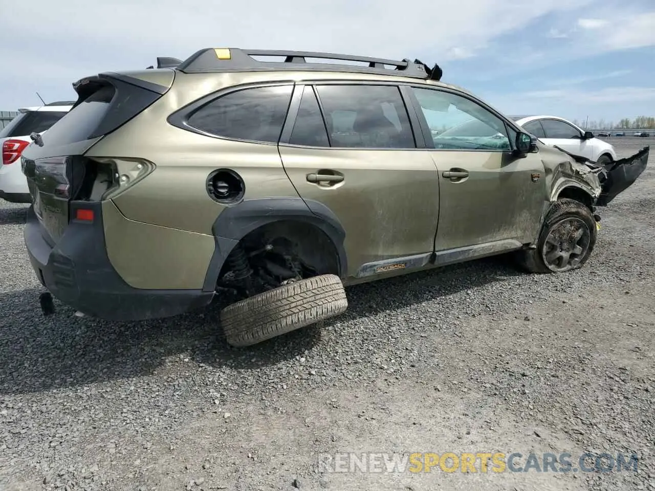 3 Photograph of a damaged car 4S4BTHTD0S3137059 SUBARU OUTBACK WI 2025