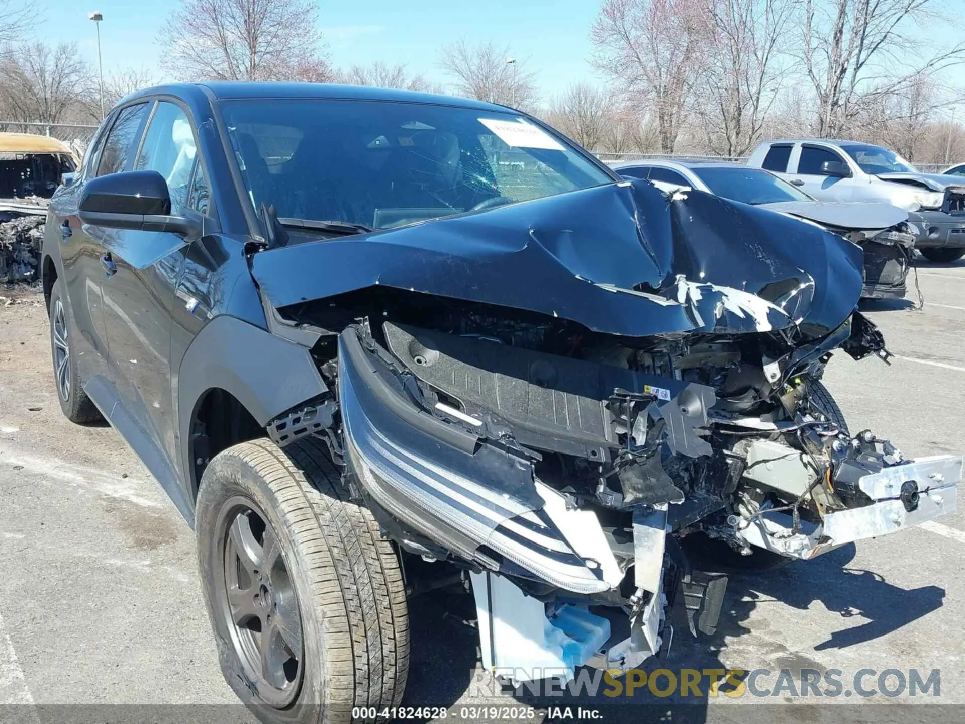 1 Photograph of a damaged car JTMABABA4PA022761 SUBARU SOLTERRA 2023