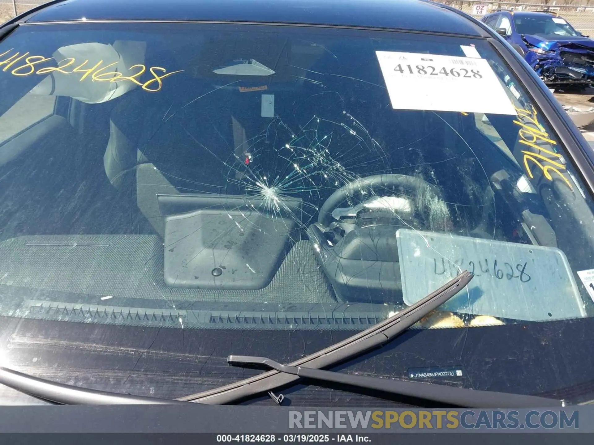 22 Photograph of a damaged car JTMABABA4PA022761 SUBARU SOLTERRA 2023
