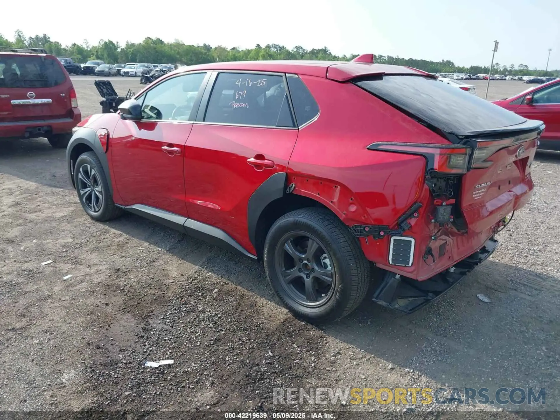 3 Photograph of a damaged car JTMABABA7PA027663 SUBARU SOLTERRA 2023