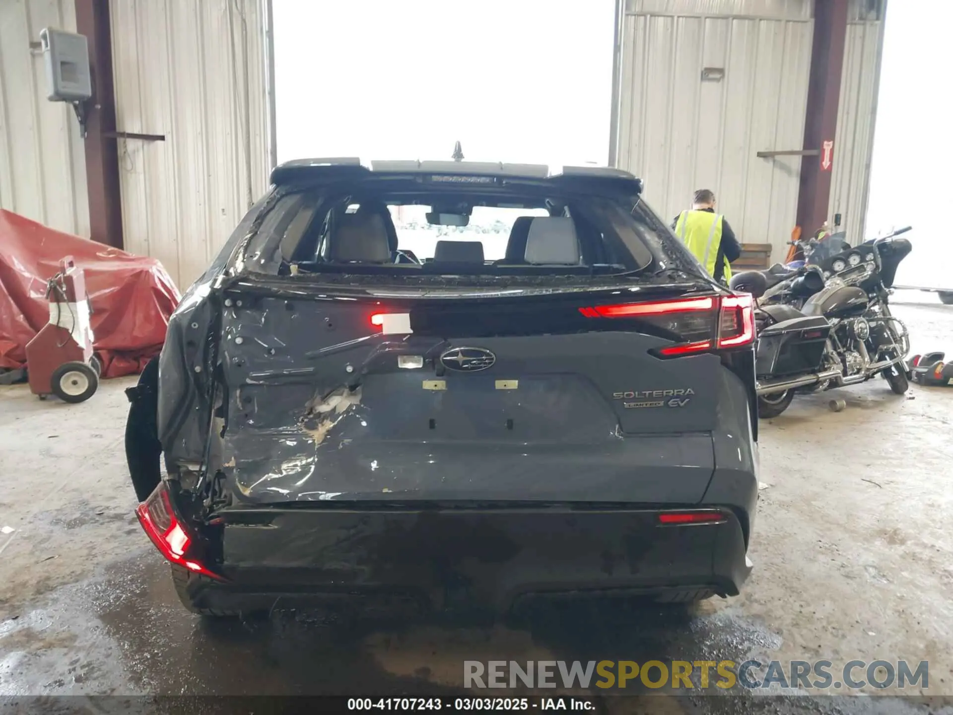 17 Photograph of a damaged car JTMABABA9PA021704 SUBARU SOLTERRA 2023