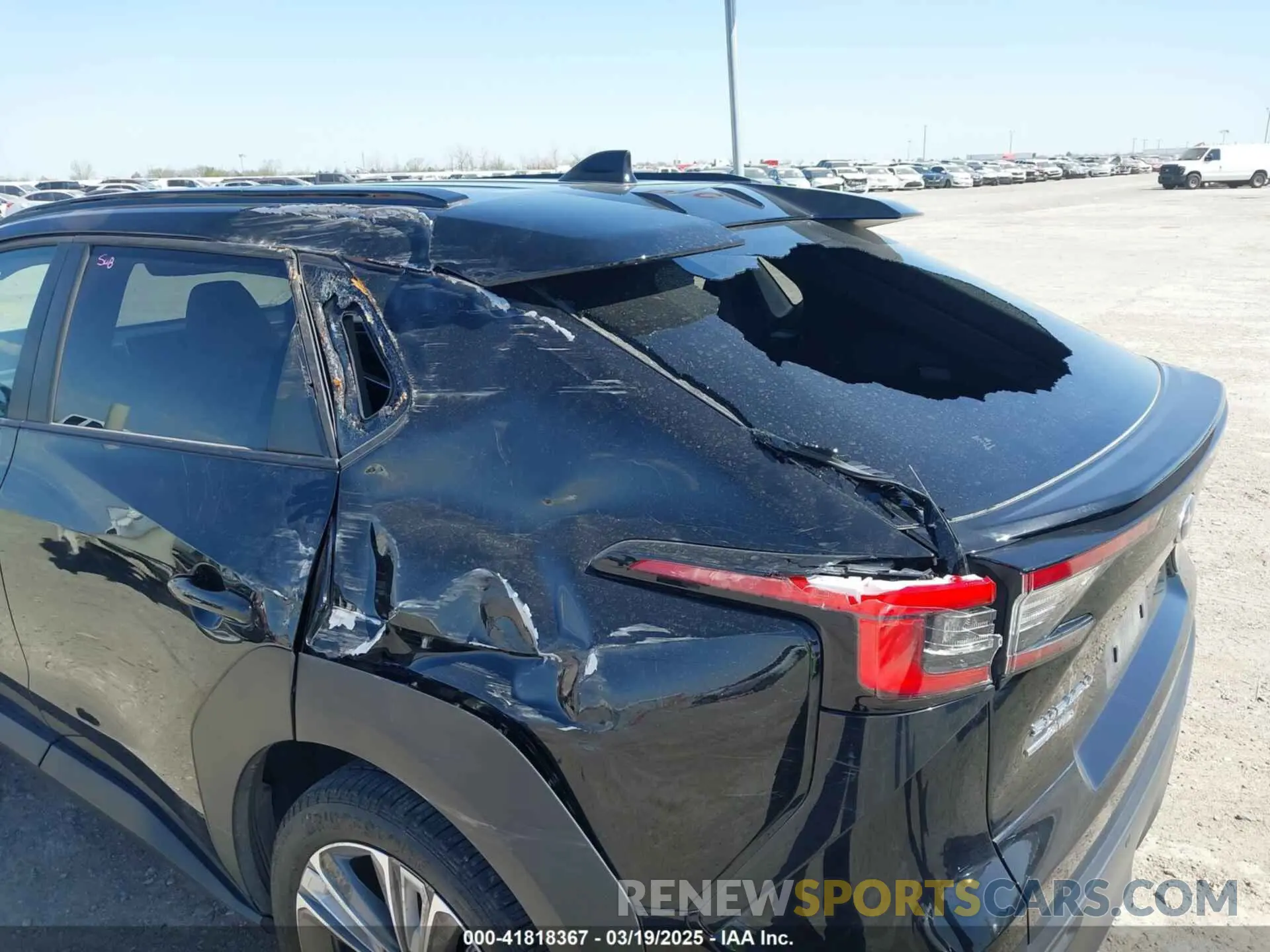 6 Photograph of a damaged car JTMABABAXPA029164 SUBARU SOLTERRA 2023