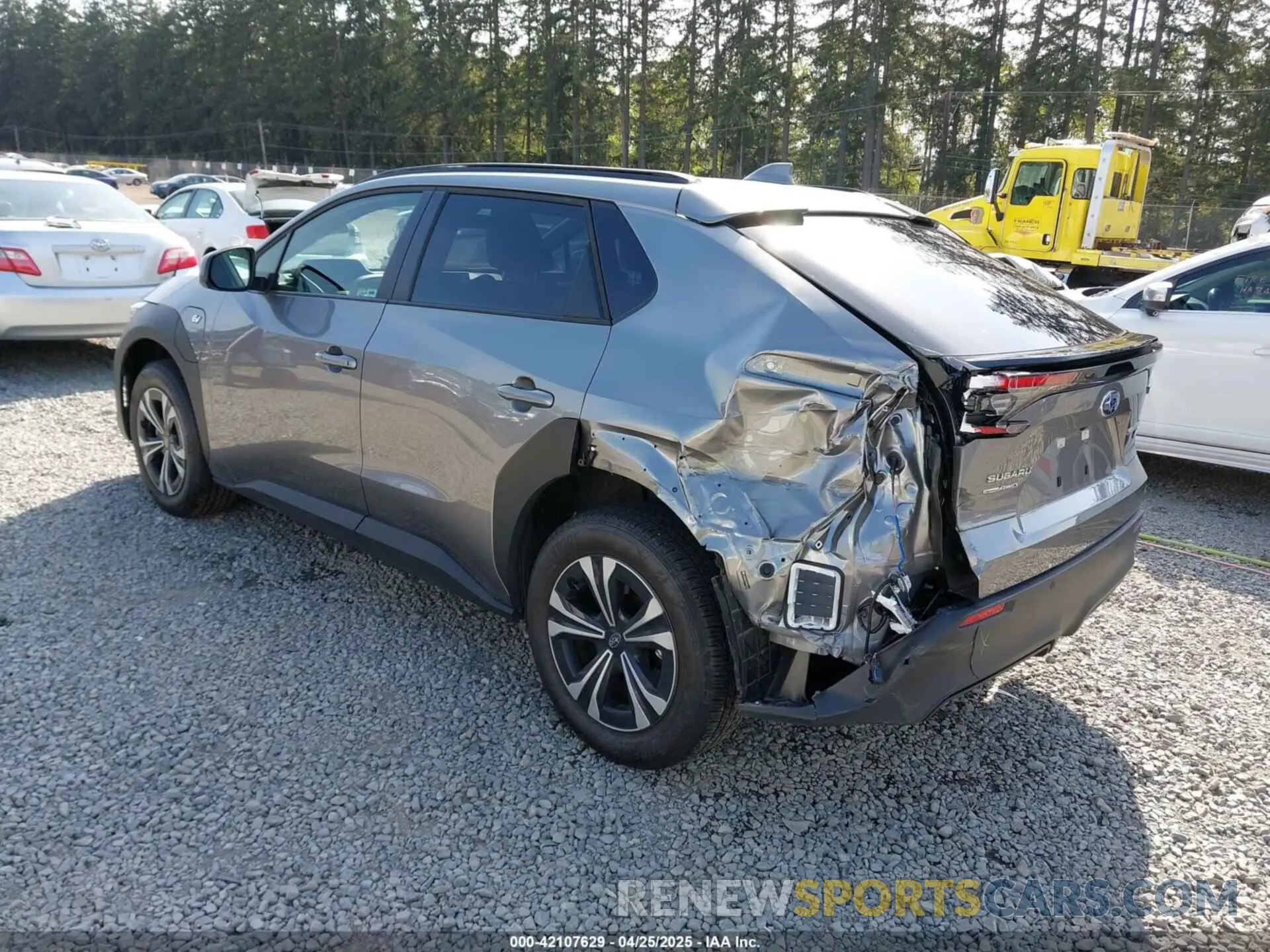 3 Photograph of a damaged car JTMABABA7RA082438 SUBARU SOLTERRA 2024