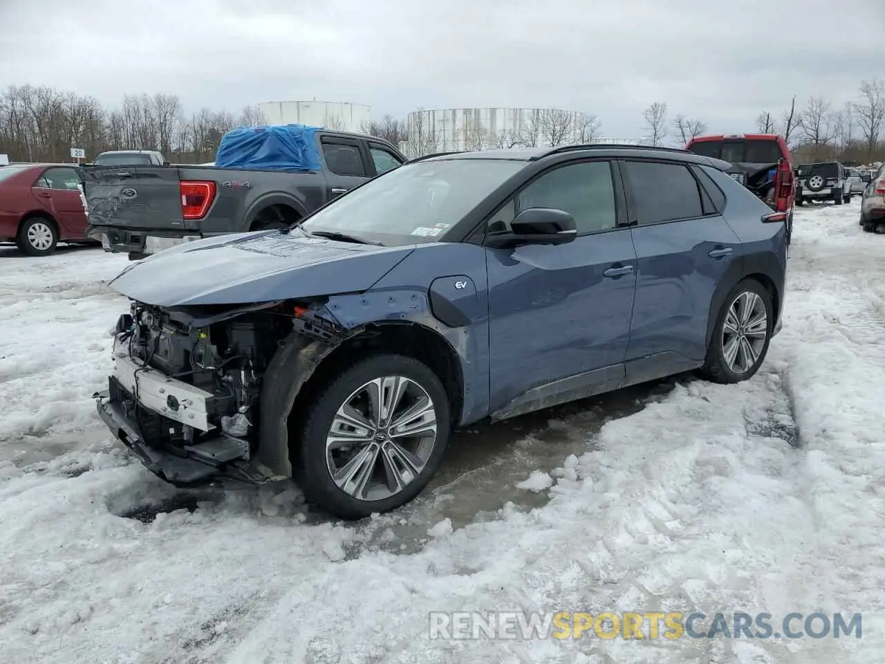 1 Photograph of a damaged car JTMABABA0PA040447 SUBARU SOLTERRA P 2023