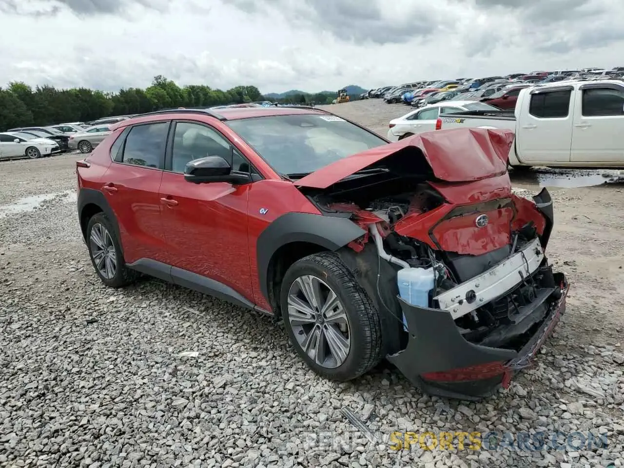 4 Photograph of a damaged car JTMABABA4PA002381 SUBARU SOLTERRA P 2023
