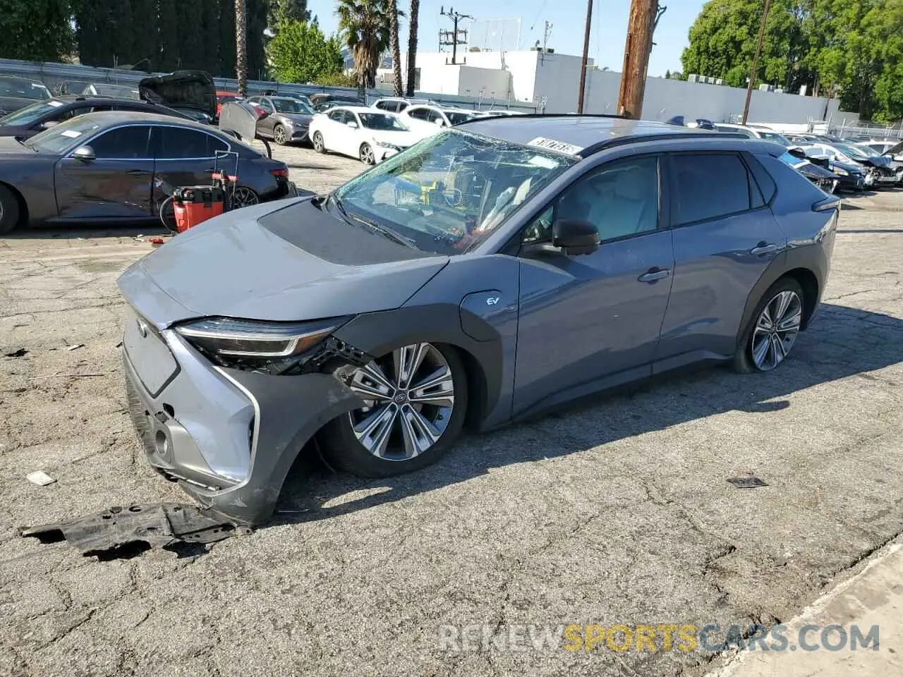 1 Photograph of a damaged car JTMABABA5PA023725 SUBARU SOLTERRA P 2023