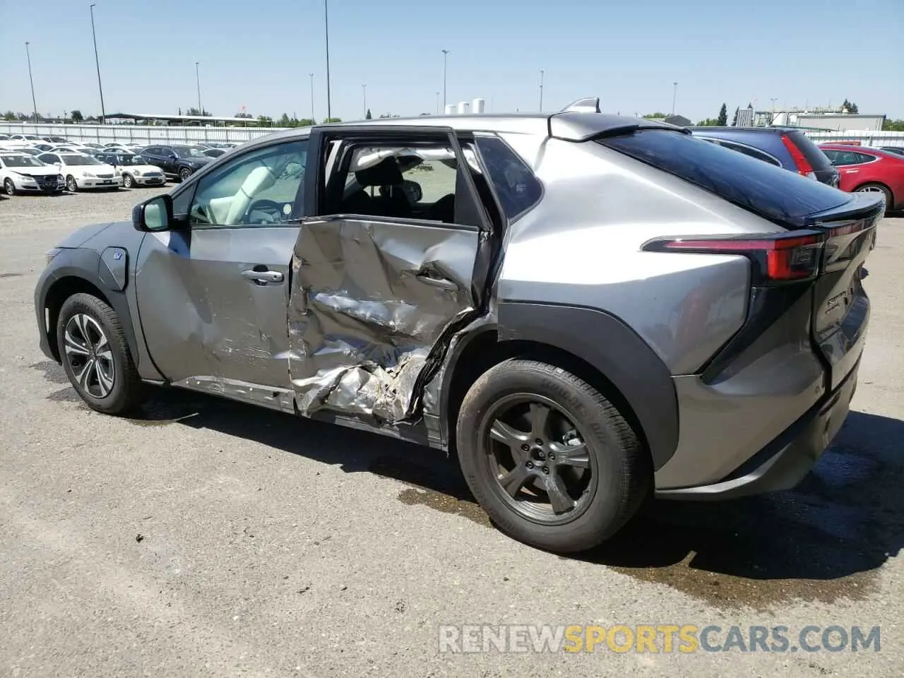 2 Photograph of a damaged car JTMABABA5PA027256 SUBARU SOLTERRA P 2023