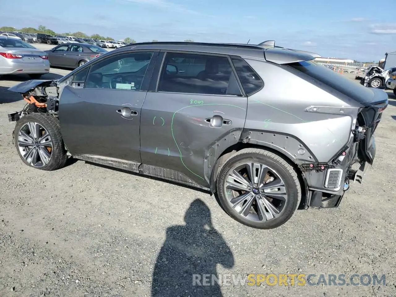 2 Photograph of a damaged car JTMABABA8RA049528 SUBARU SOLTERRA P 2024