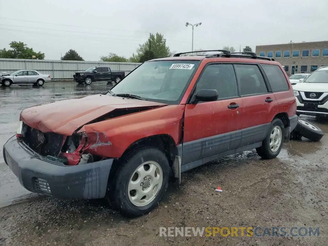 1 Photograph of a damaged car JF1SF63532H748513 SUBARU TRIBECA 2020