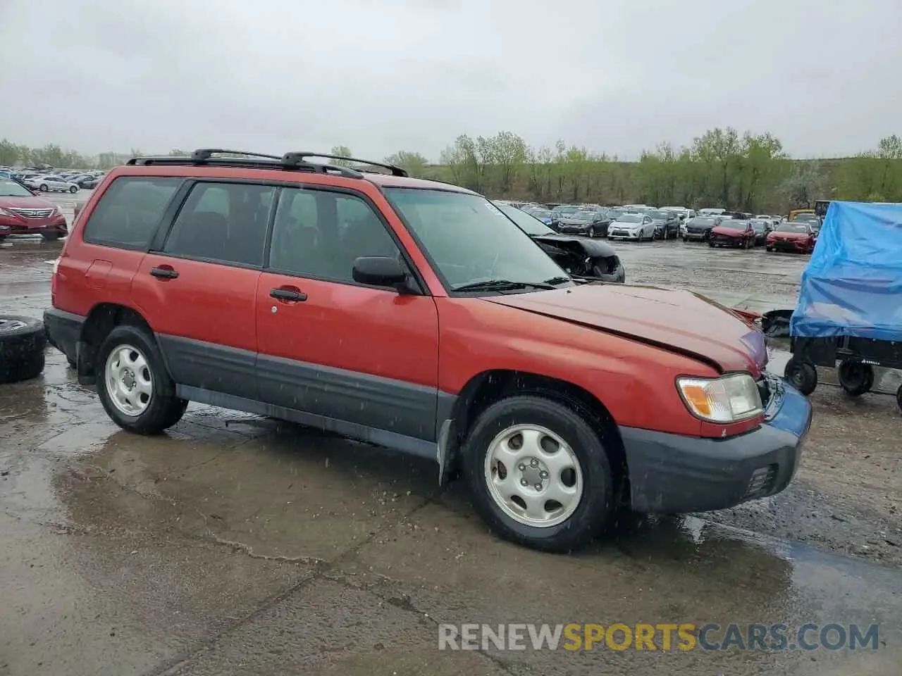 4 Photograph of a damaged car JF1SF63532H748513 SUBARU TRIBECA 2020