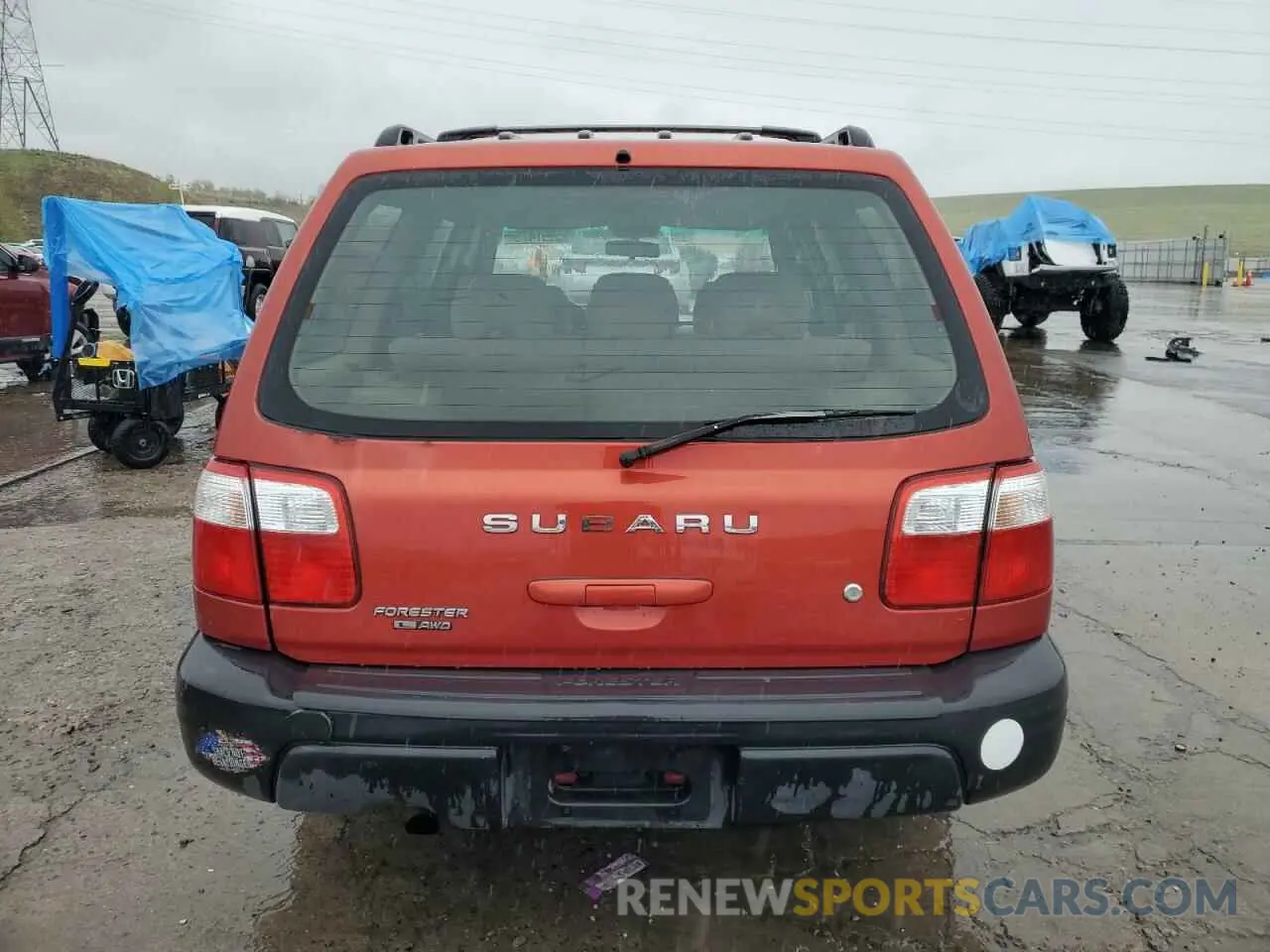 6 Photograph of a damaged car JF1SF63532H748513 SUBARU TRIBECA 2020