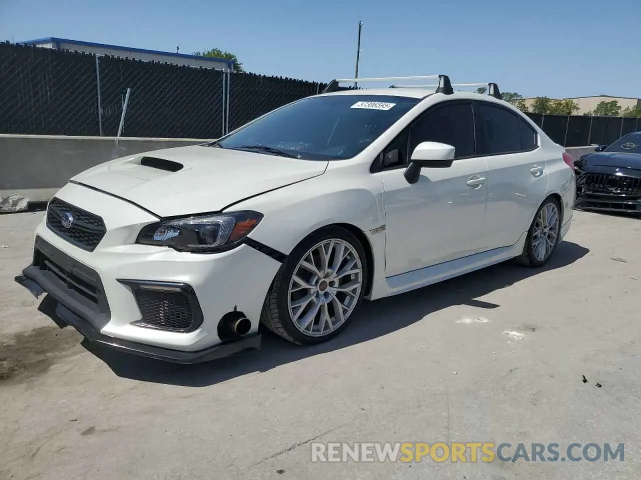 1 Photograph of a damaged car JF1VA1A60K9809658 SUBARU WRX 2019