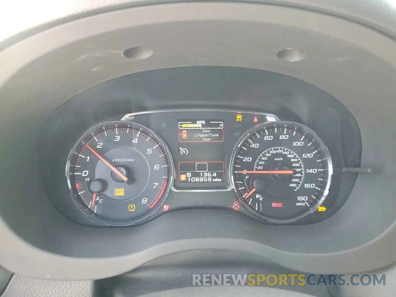 9 Photograph of a damaged car JF1VA1A60K9809658 SUBARU WRX 2019