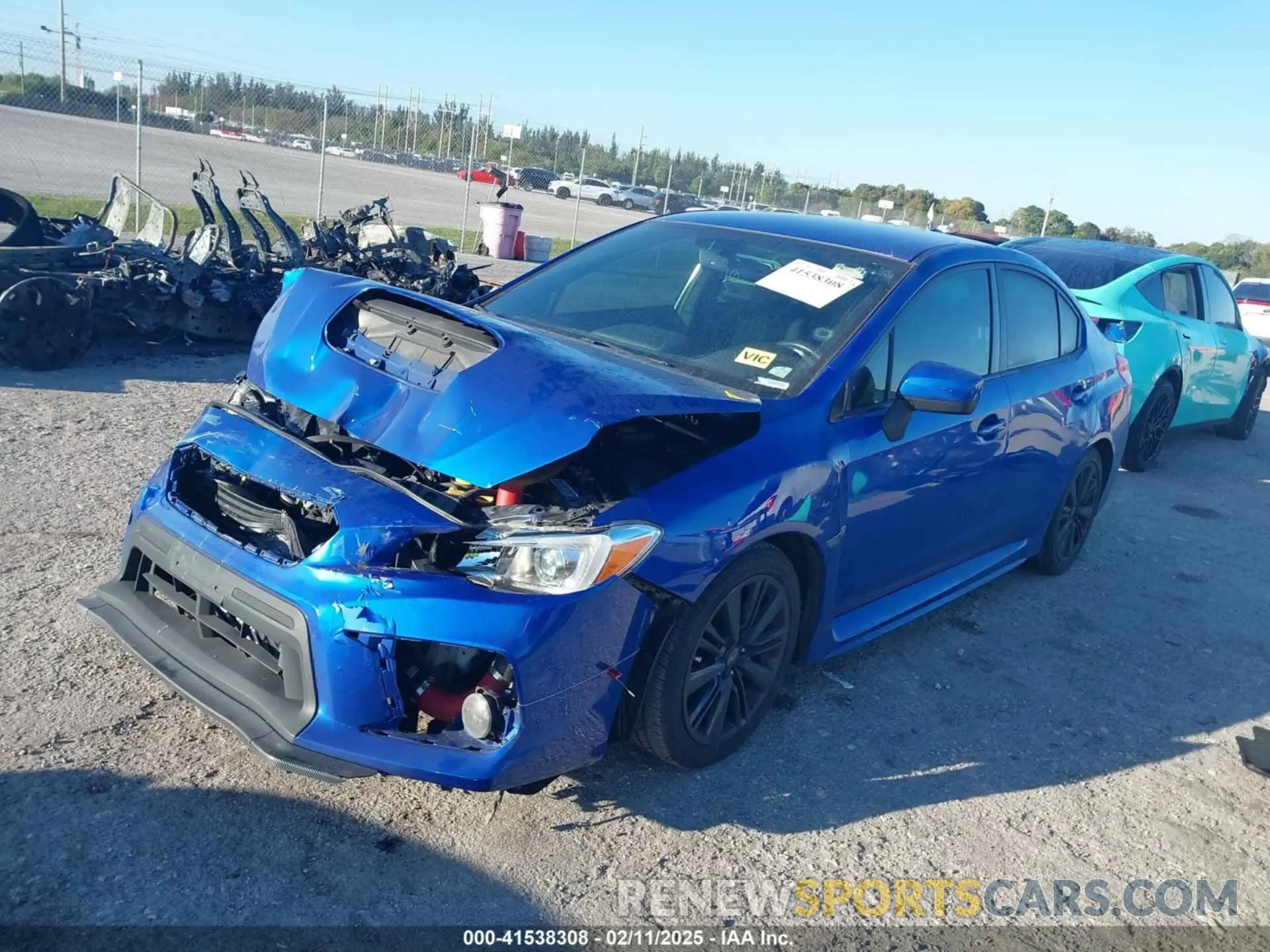 2 Photograph of a damaged car JF1VA1A60K9811071 SUBARU WRX 2019