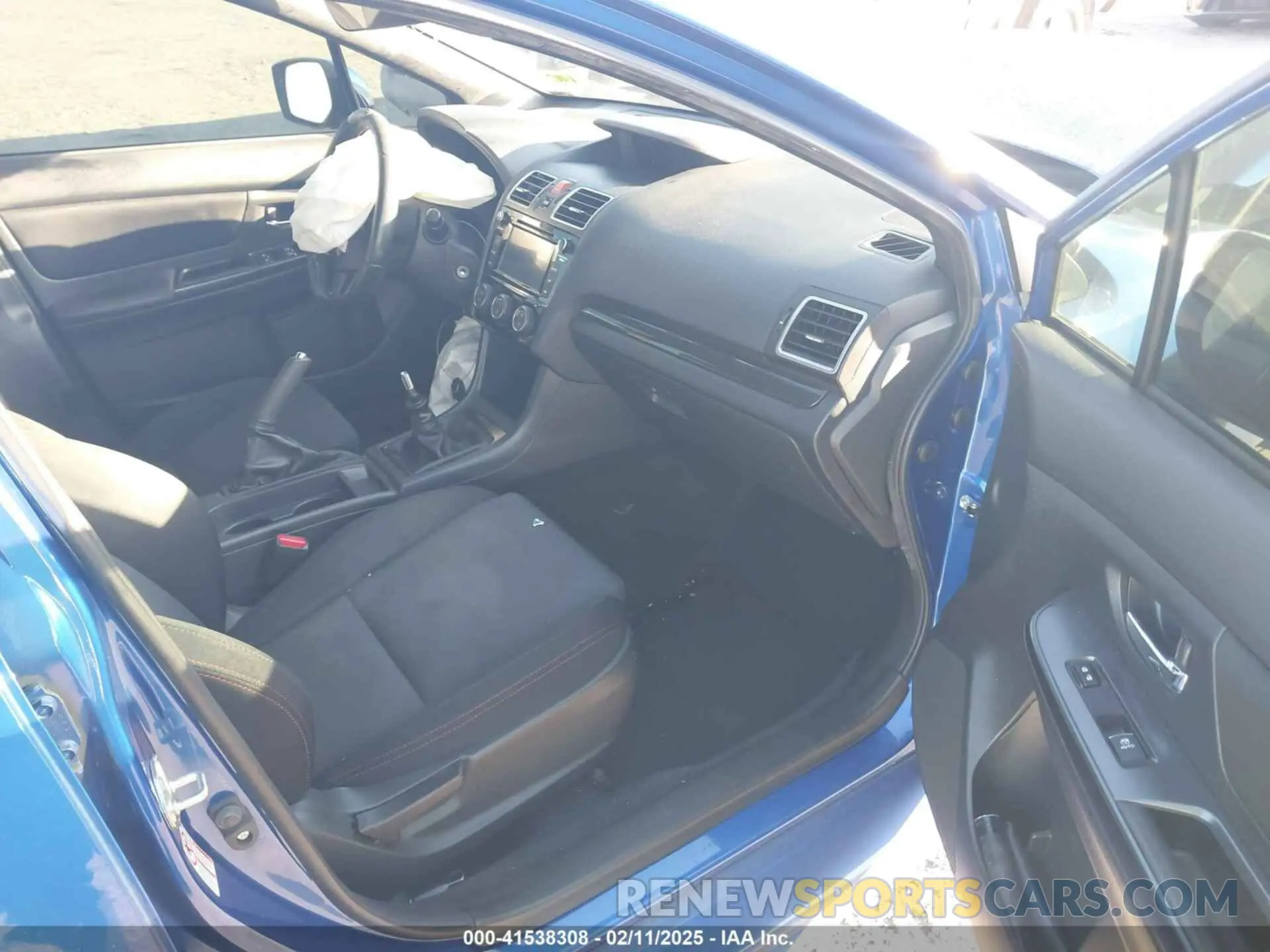 5 Photograph of a damaged car JF1VA1A60K9811071 SUBARU WRX 2019