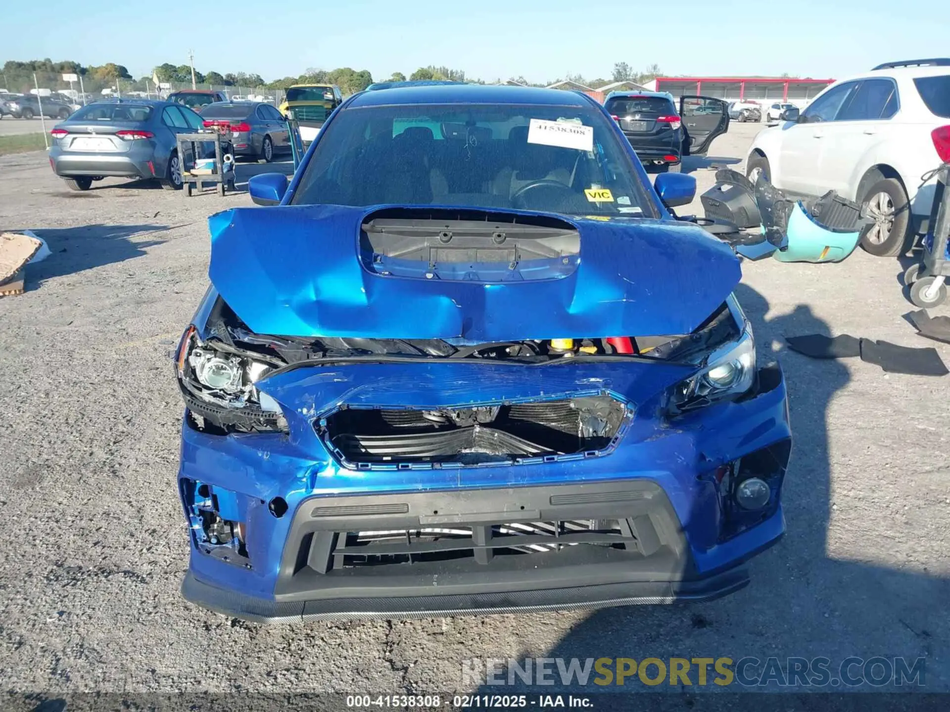6 Photograph of a damaged car JF1VA1A60K9811071 SUBARU WRX 2019