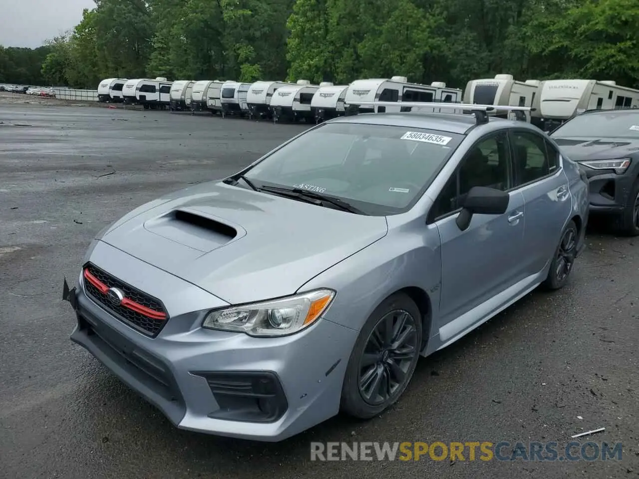 1 Photograph of a damaged car JF1VA1A60K9815184 SUBARU WRX 2019