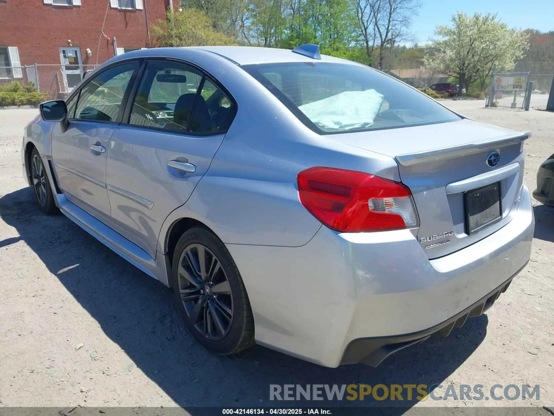 3 Photograph of a damaged car JF1VA1A60K9831241 SUBARU WRX 2019