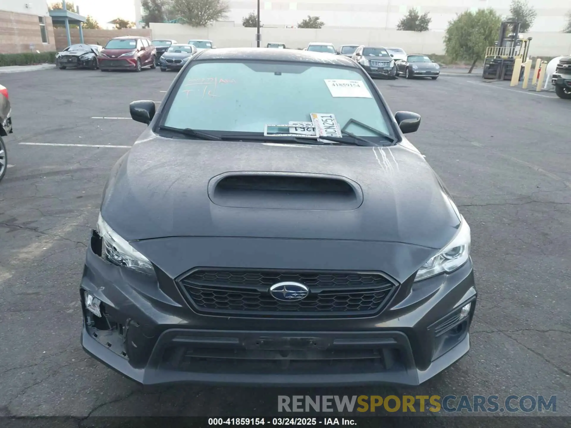 12 Photograph of a damaged car JF1VA1A61K9809412 SUBARU WRX 2019