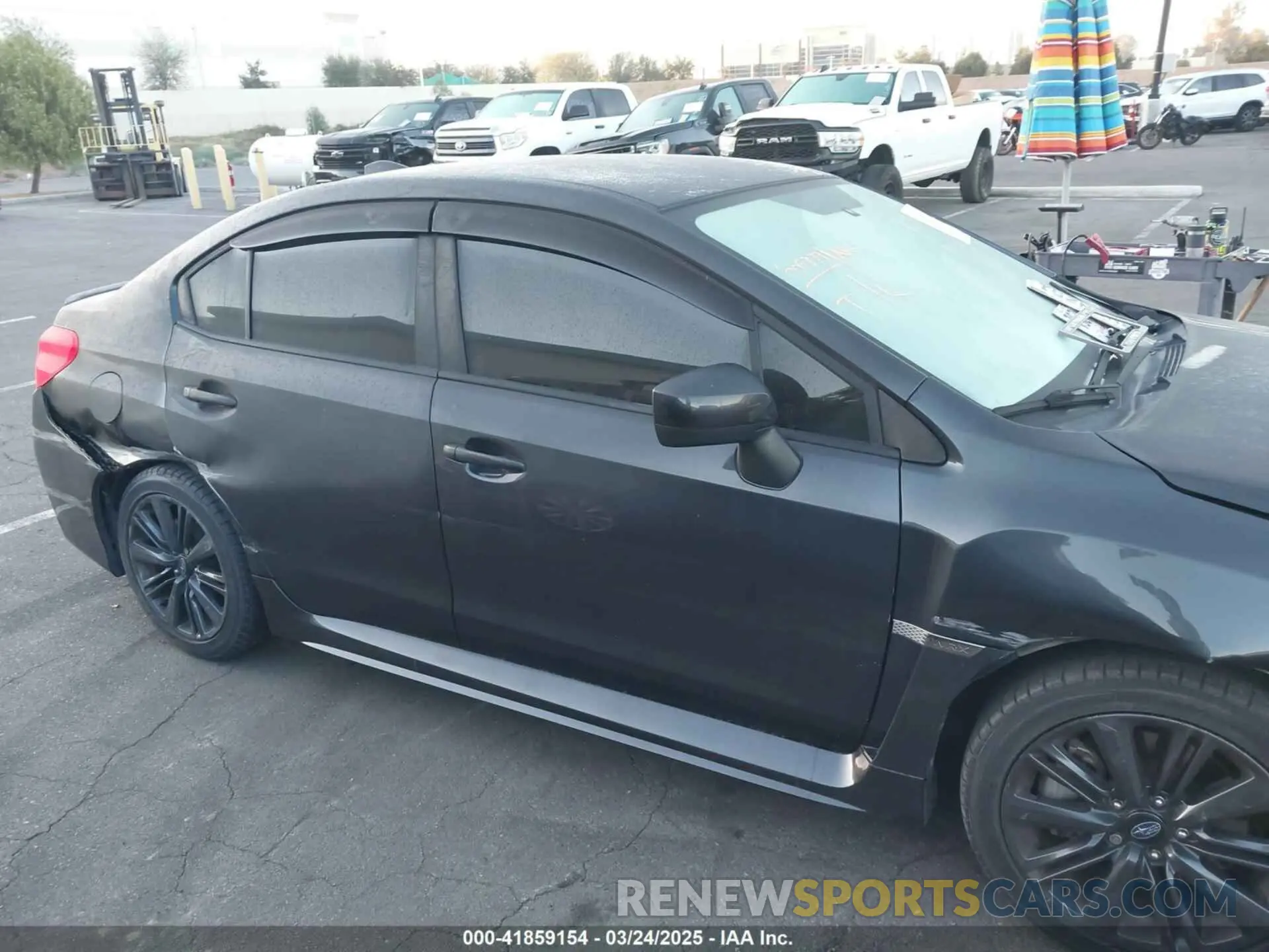 13 Photograph of a damaged car JF1VA1A61K9809412 SUBARU WRX 2019