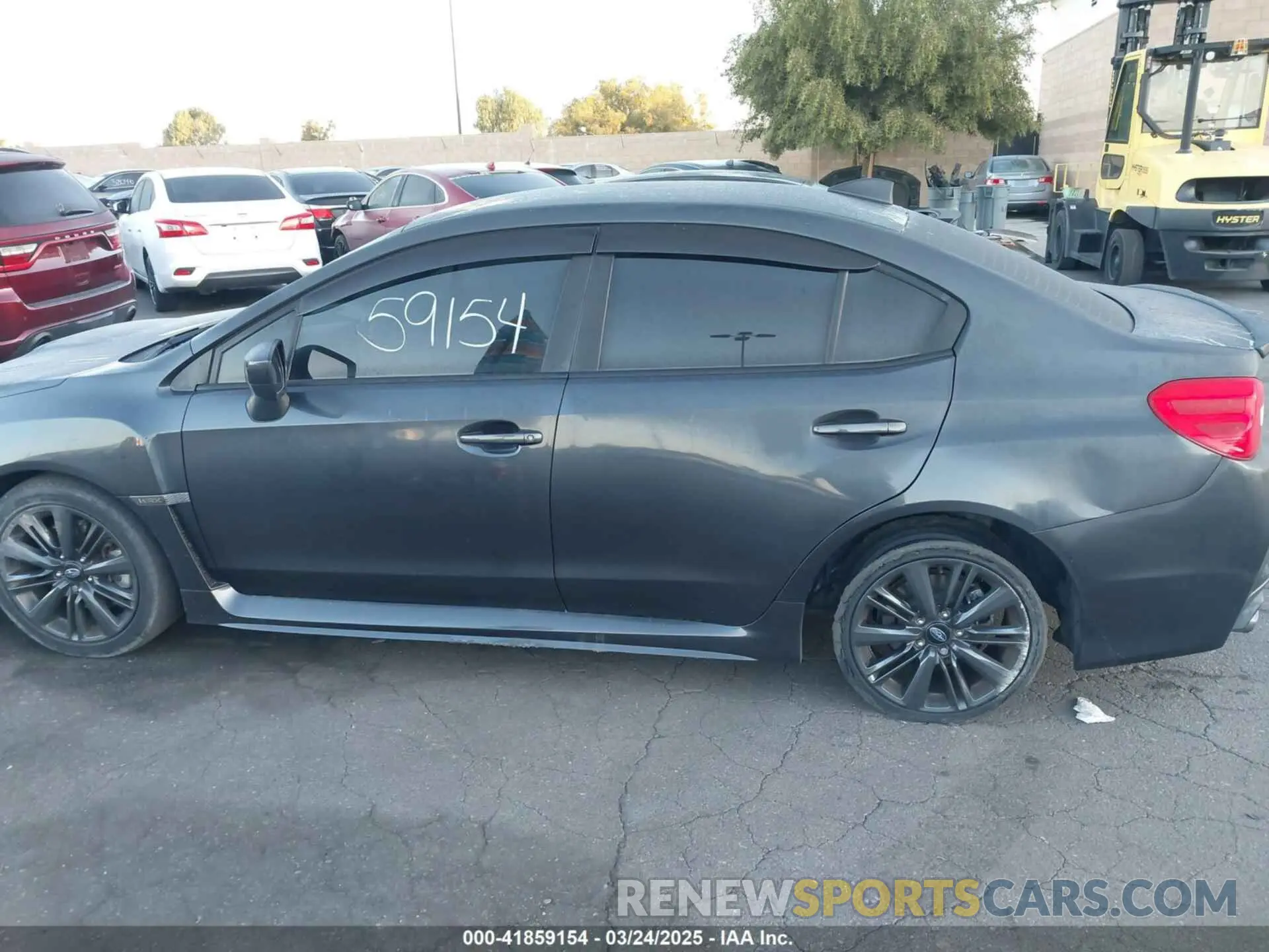 14 Photograph of a damaged car JF1VA1A61K9809412 SUBARU WRX 2019