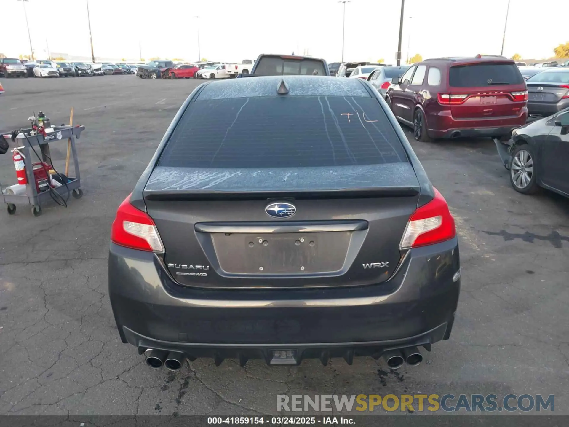 16 Photograph of a damaged car JF1VA1A61K9809412 SUBARU WRX 2019