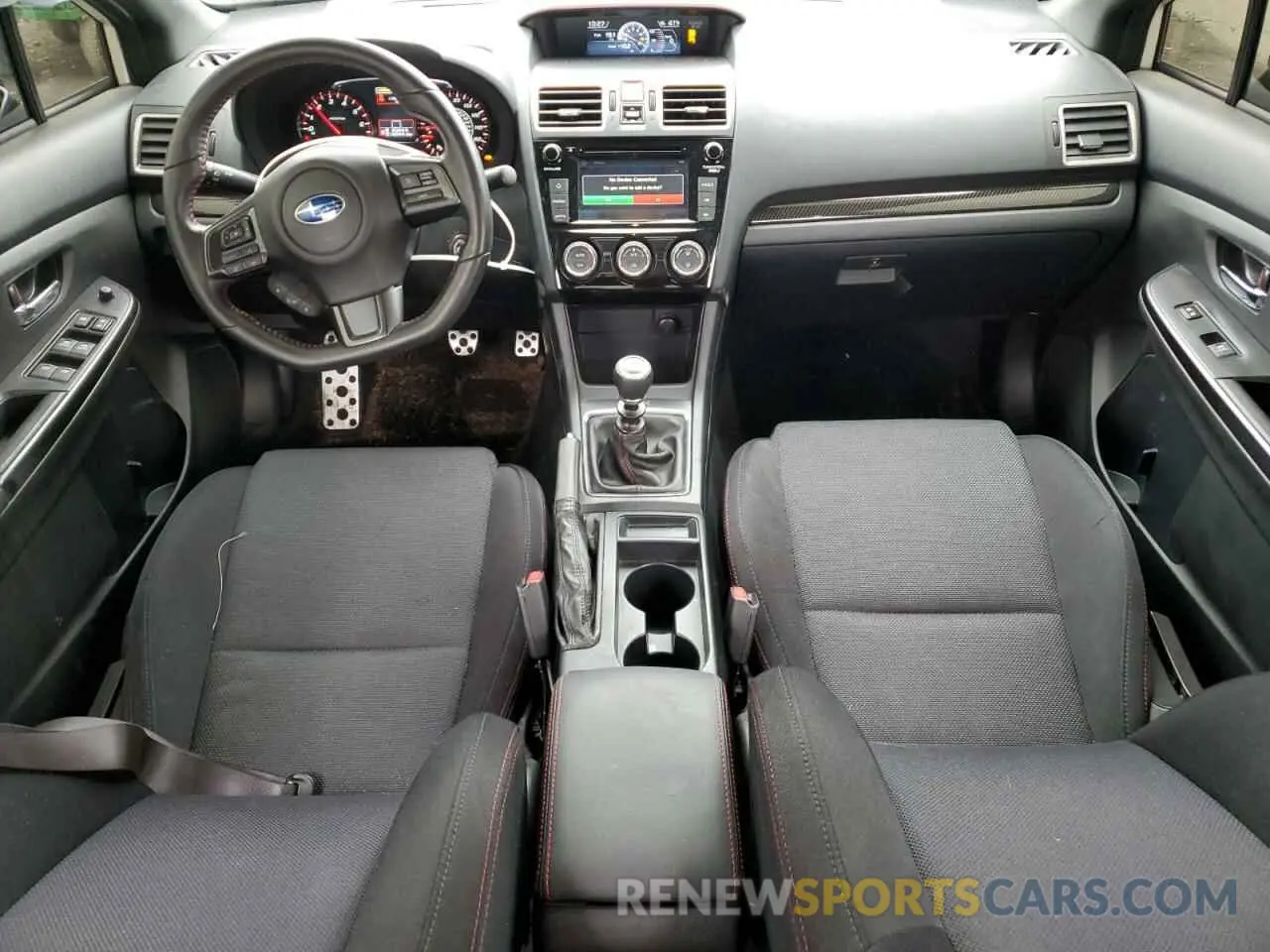 8 Photograph of a damaged car JF1VA1A62K9816305 SUBARU WRX 2019