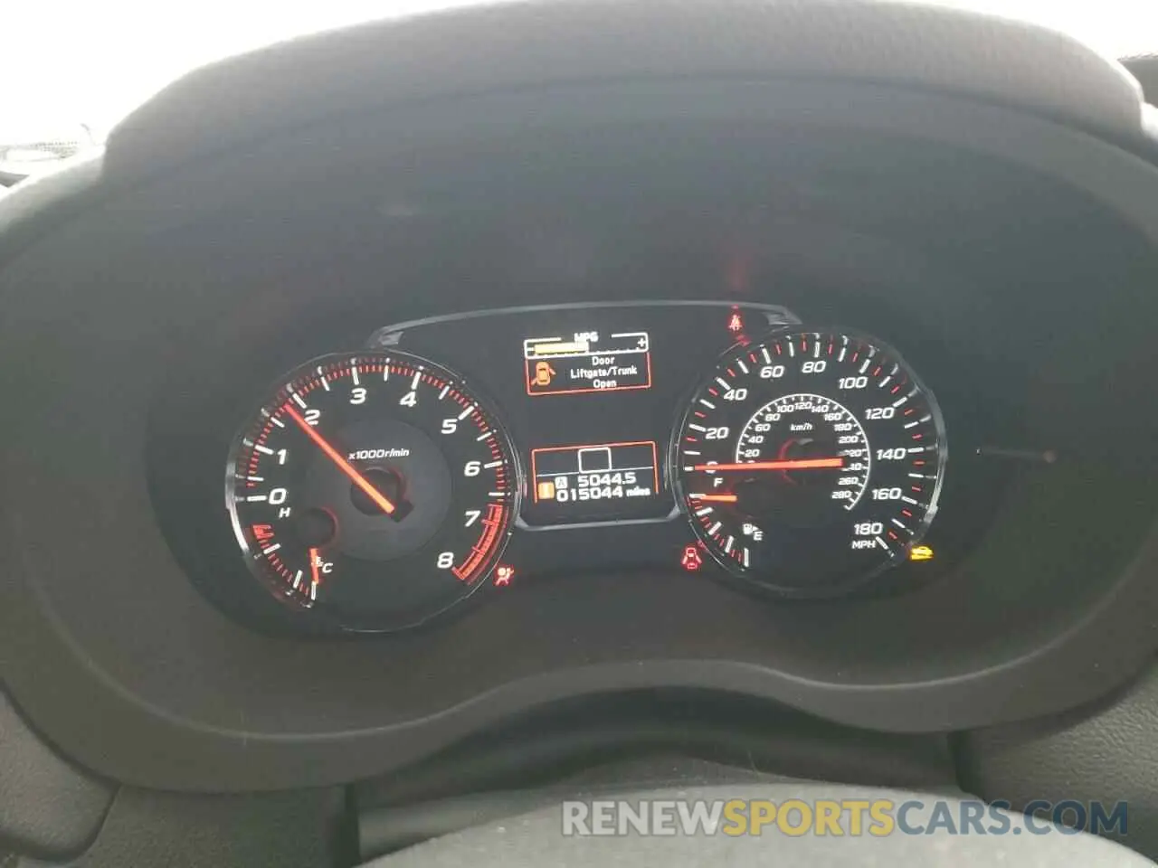 9 Photograph of a damaged car JF1VA1A62K9816305 SUBARU WRX 2019