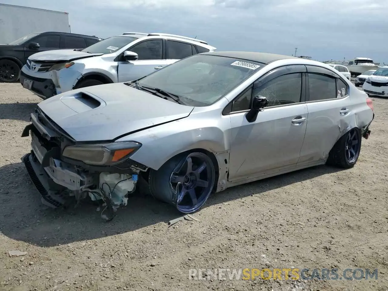1 Photograph of a damaged car JF1VA1A63K9816863 SUBARU WRX 2019
