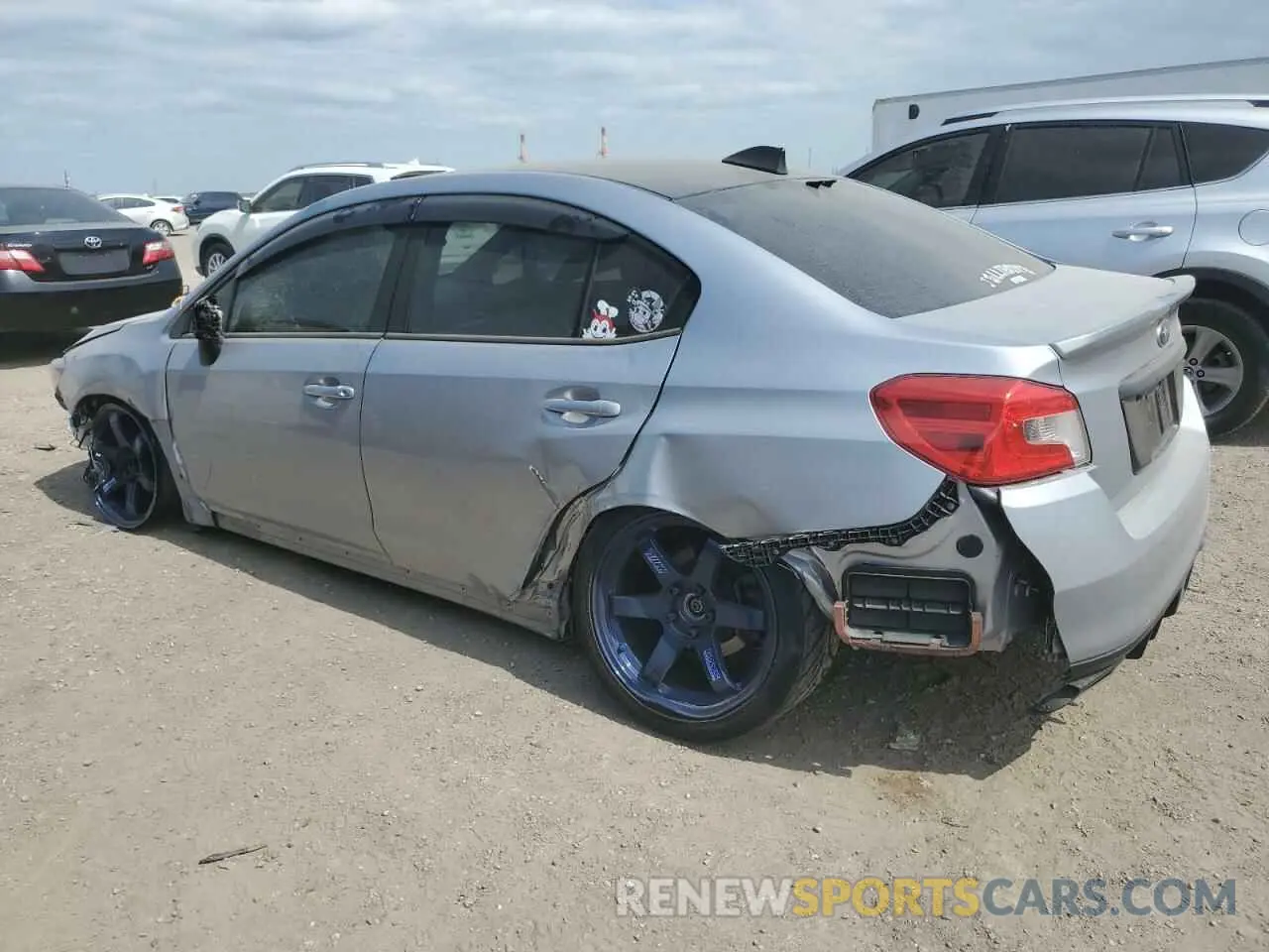2 Photograph of a damaged car JF1VA1A63K9816863 SUBARU WRX 2019